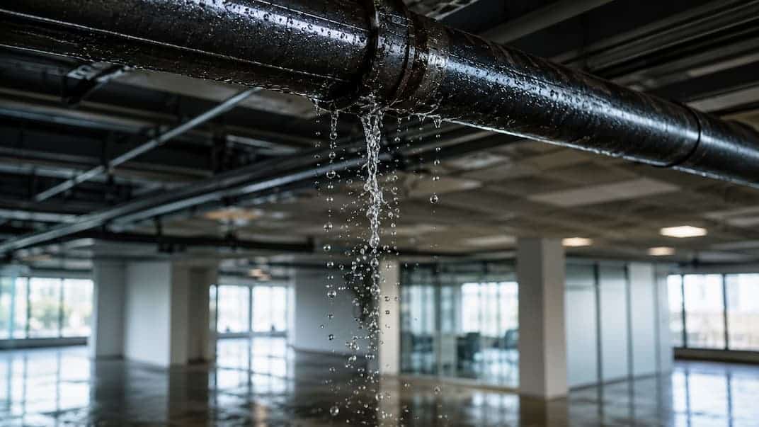 water leak