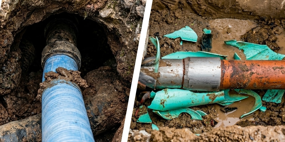 Pipe Lining vs. Pipe Bursting