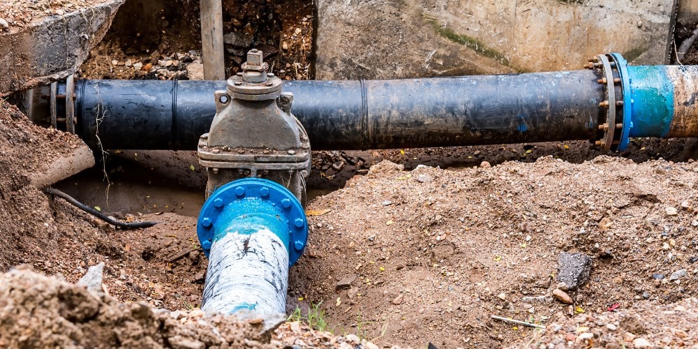 underground main line valve