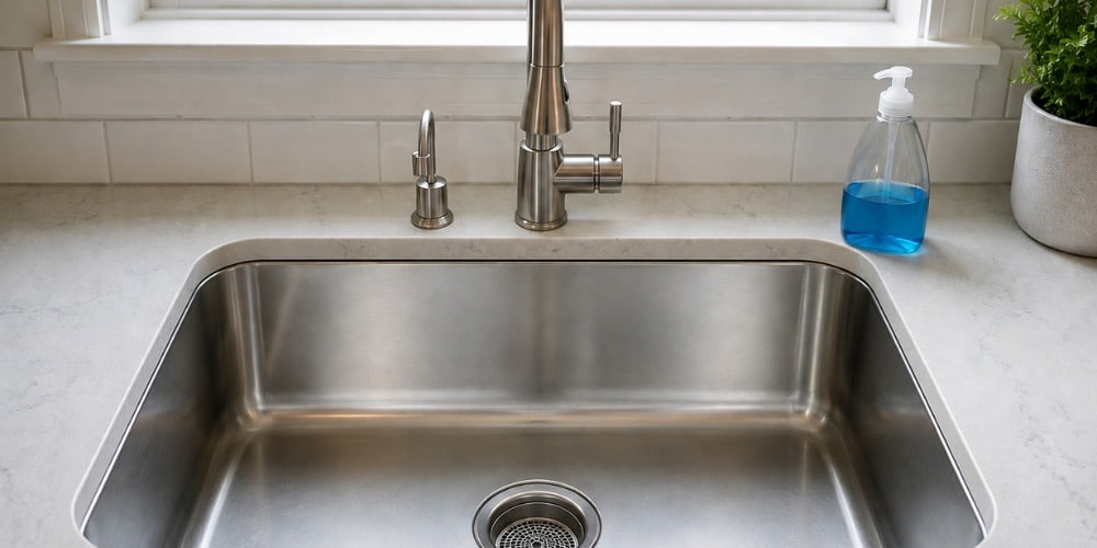 stainless steel kitchen sink