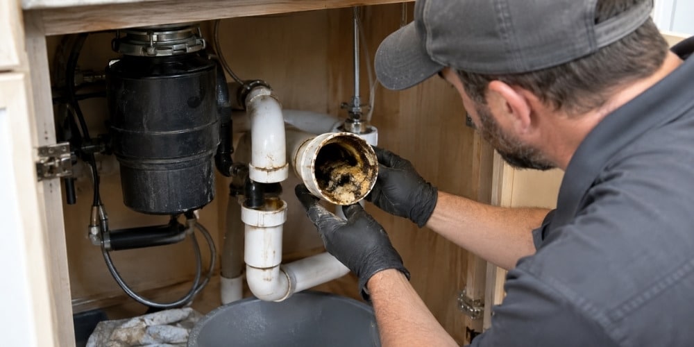 PVC pipe completely clogged